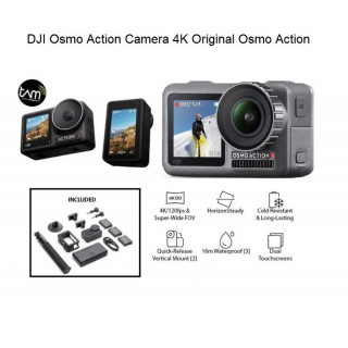 Dji Osmo Action Camera 4K Original - Dji Osmo Action 1 Kamera Original